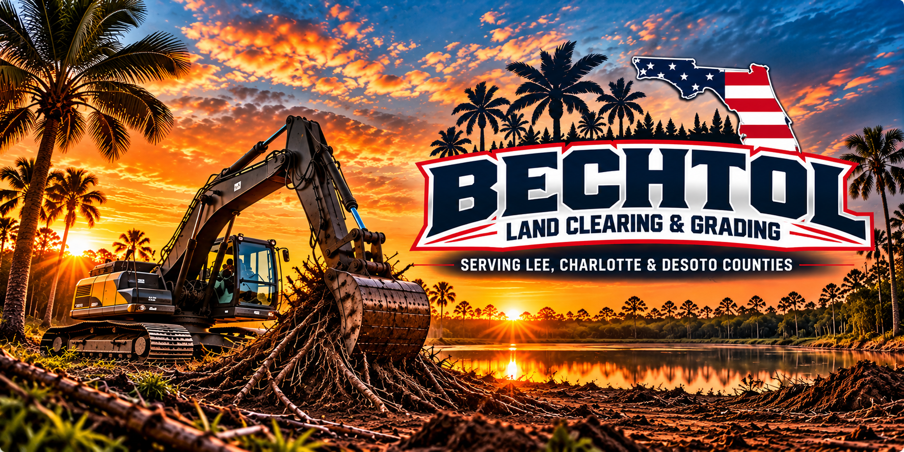 Bechtol Land Clearing & Grading — serving Lee, Charlotte & DeSoto Counties